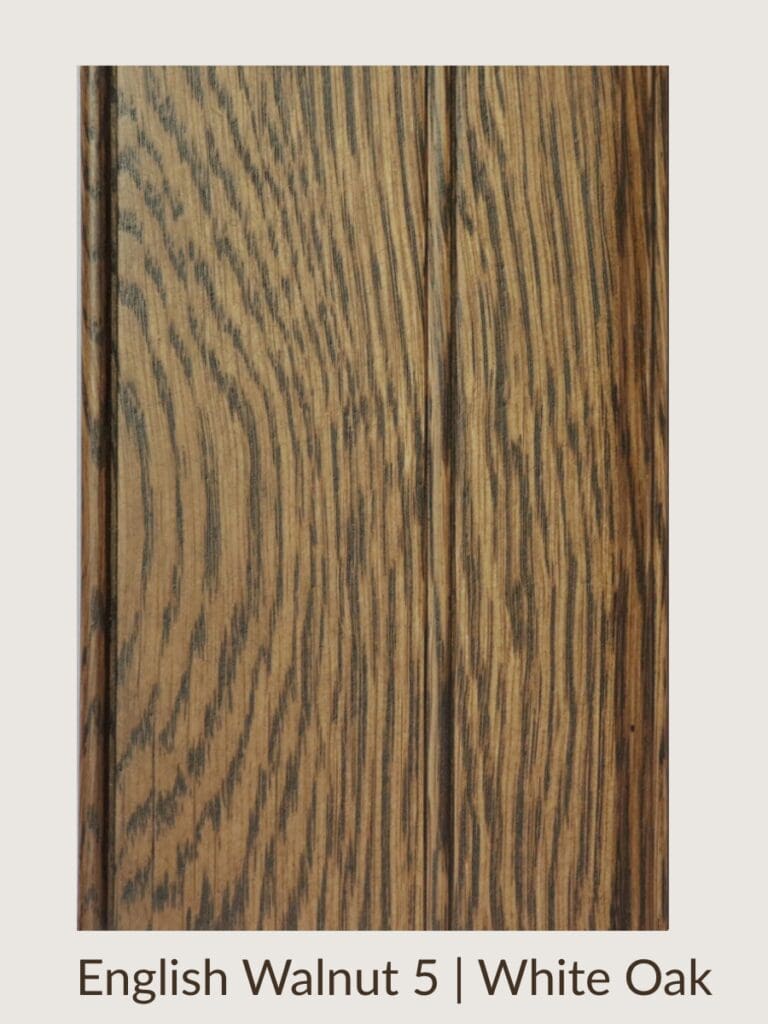English Walnut 5 White Oak