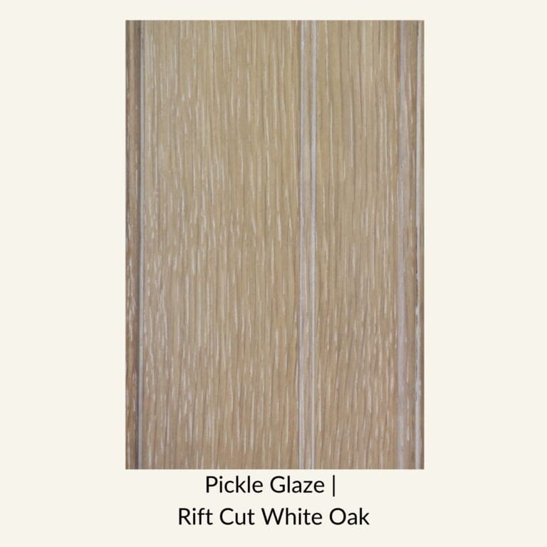 Pickle Glaze Rift Cut White Oak
