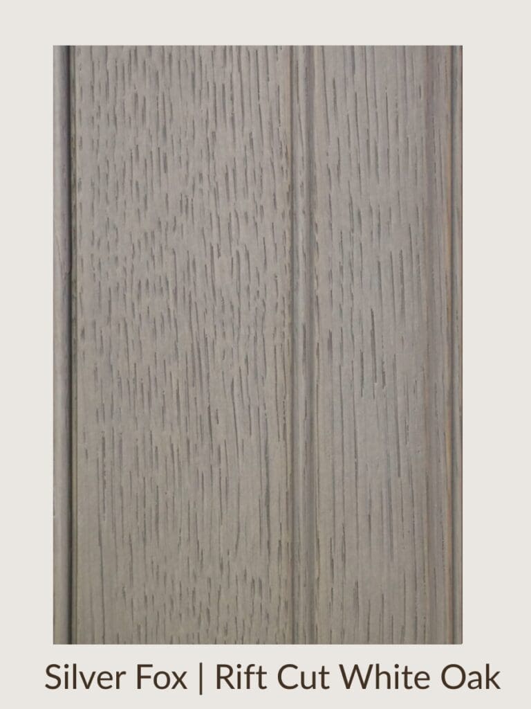 Silver Fox Rift Cut White Oak