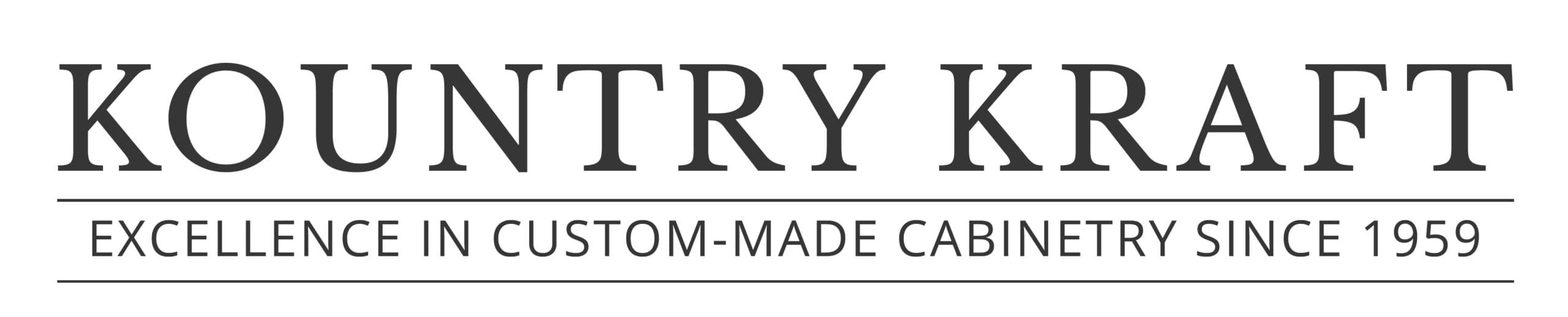 The Kountry Kraft Logo was Updated in January of 2017 to their Current Logo 