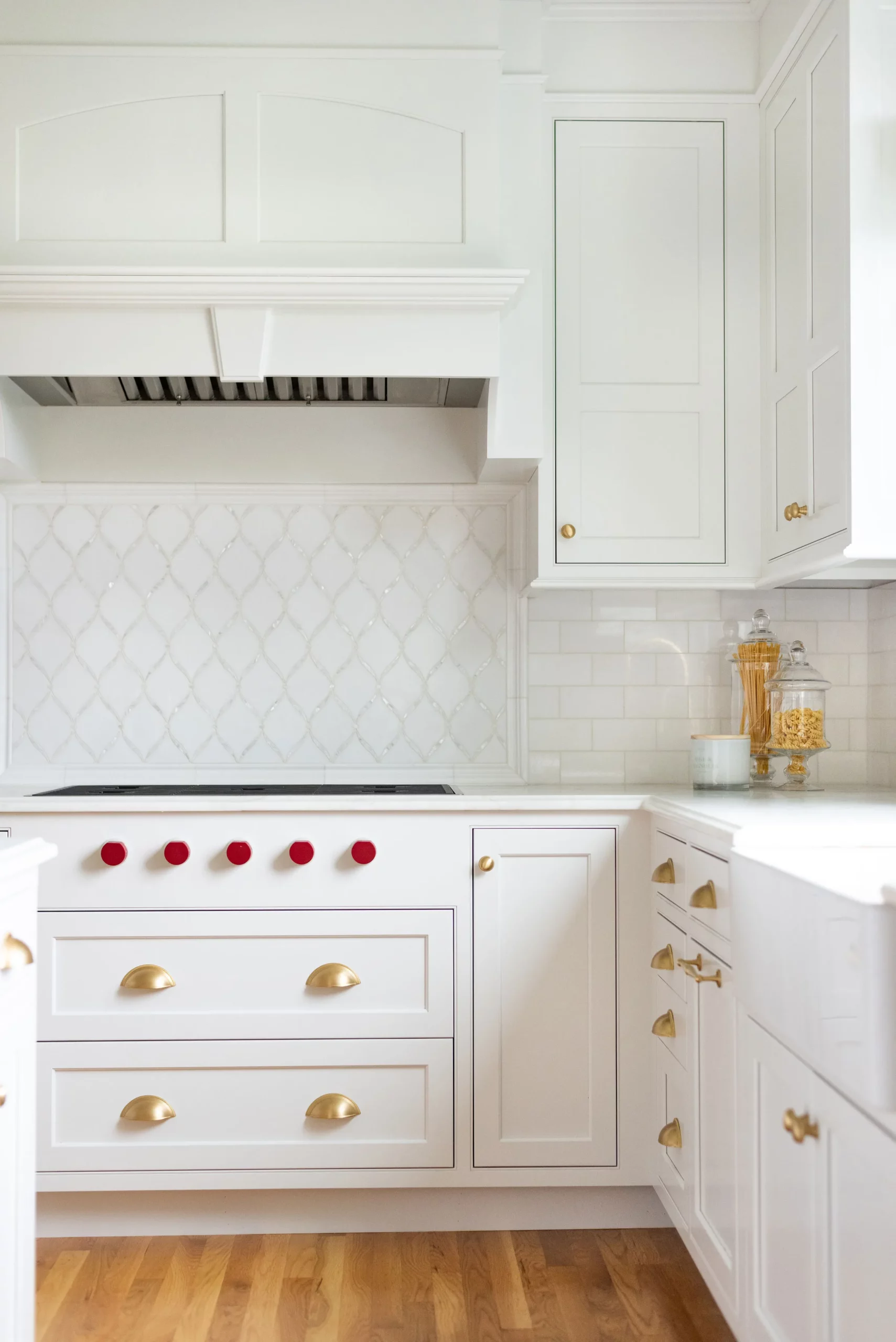 brushed brass hardware