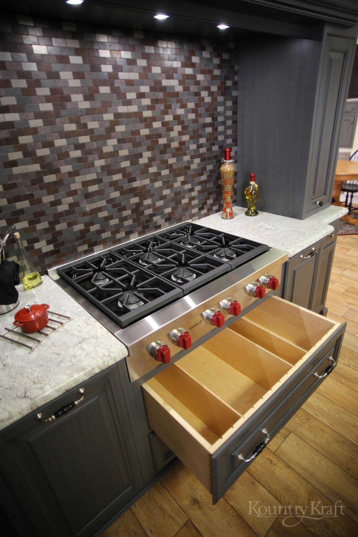 Custom Kitchen Cabinet Drawers