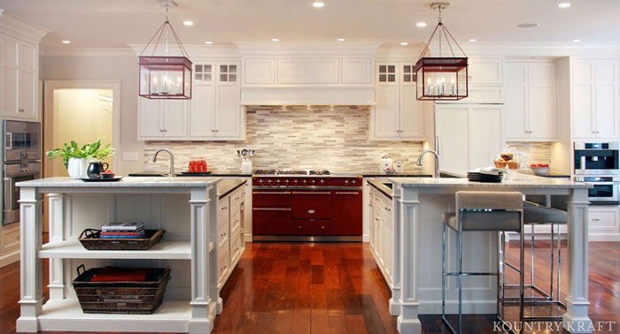 Kitchen Bookshelf Ideas with Baskets Kitchen Bookshelf Ideas for your Kitchen Island by Kountry Kraft Cabinetry