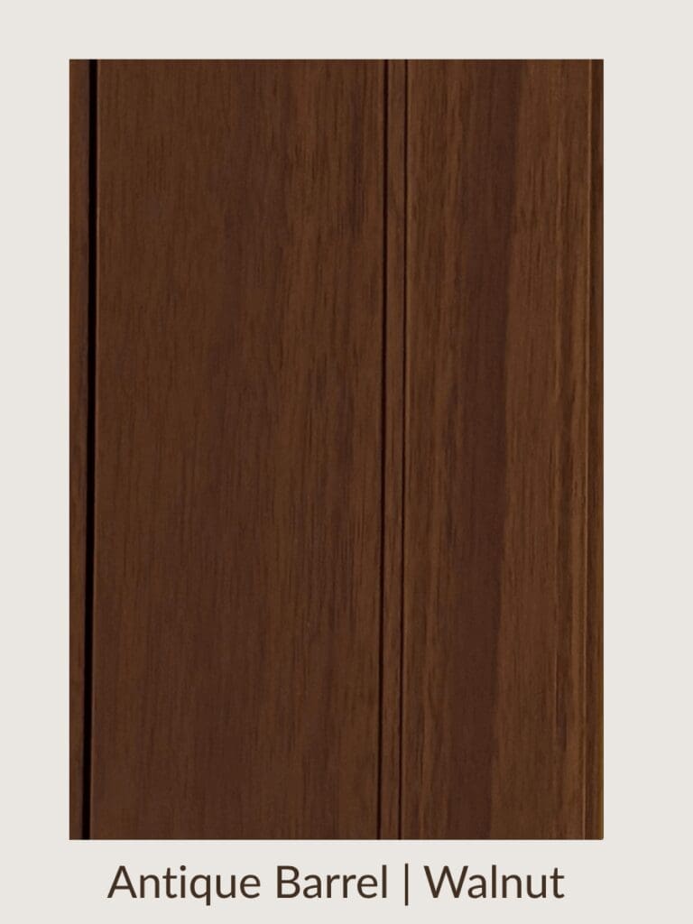 Antique Barrel Walnut