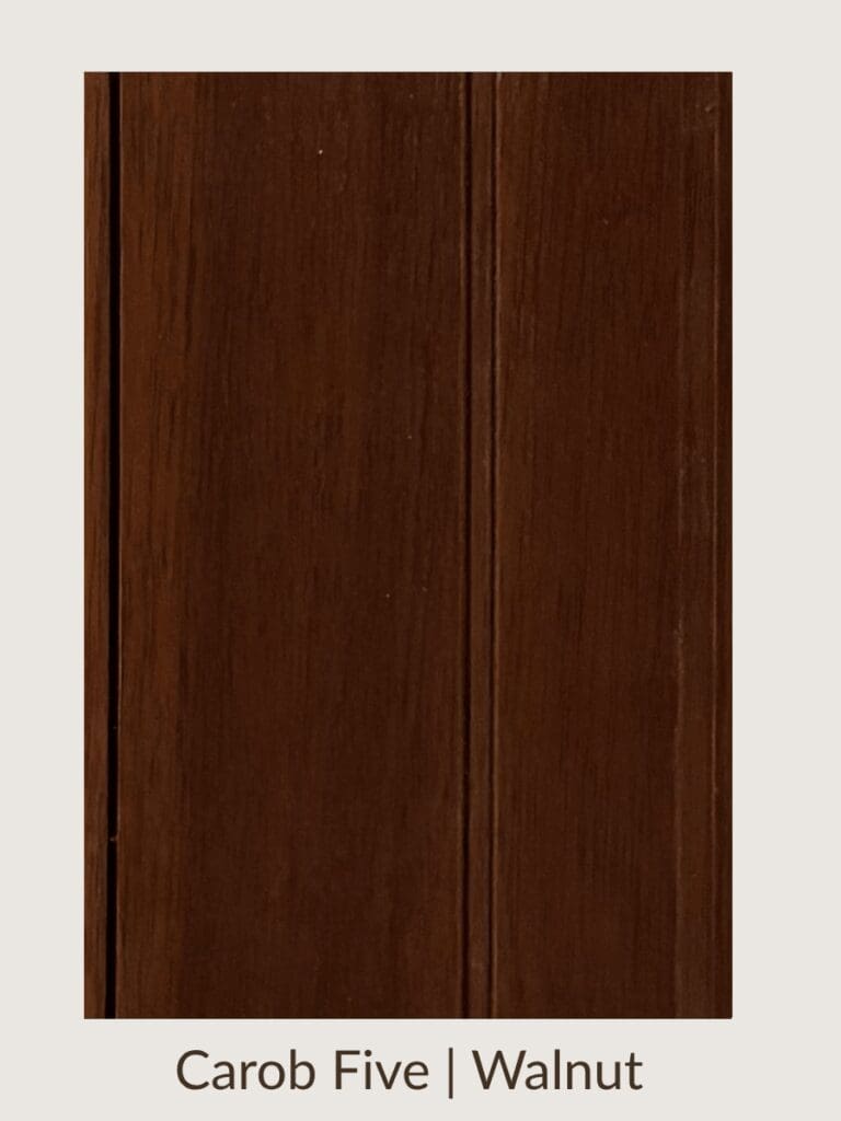 Carob 5 Walnut