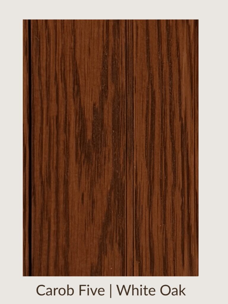 Carob 5 White Oak