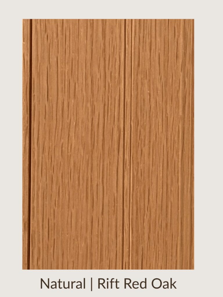 Natural Rift Red Oak