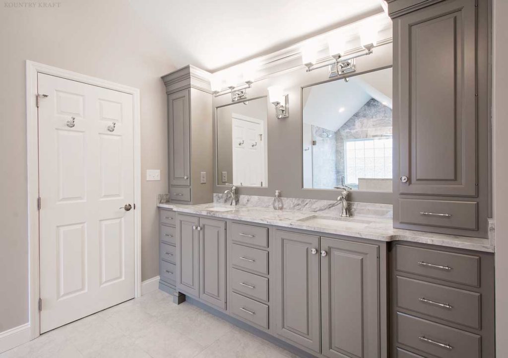 Creating Custom Bath Cabinets with Kountry Kraft Cabinetry