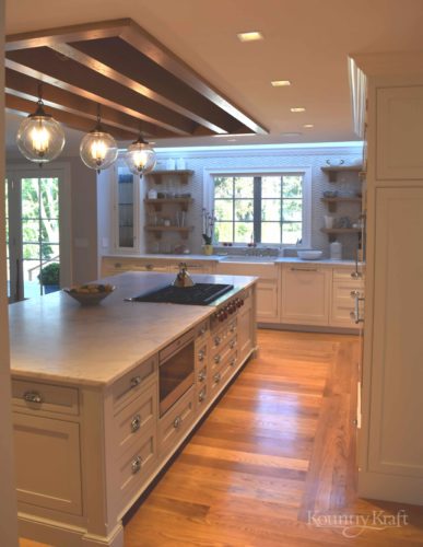 Painted Kitchen Cabinets in Connecticut by Kountry Kraft